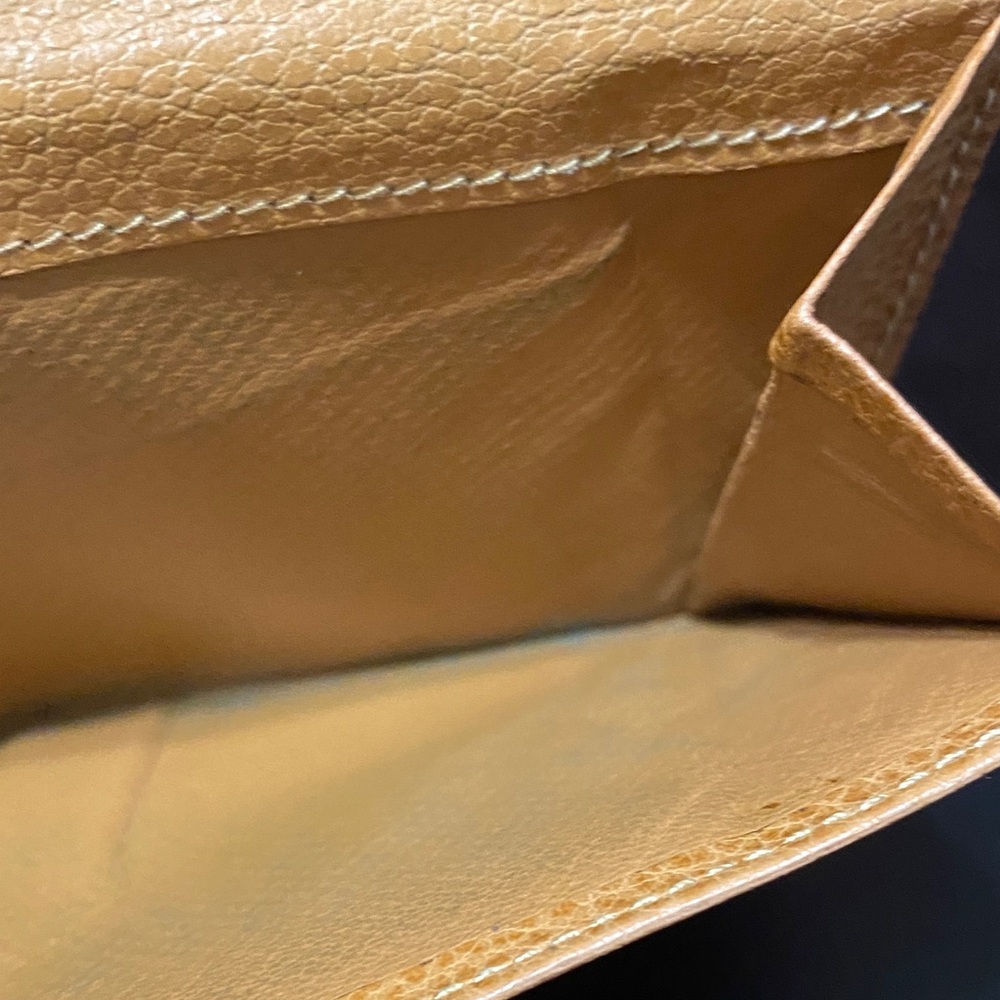 Gucci vintage Tan Leather long Women's Wallet - Picture 12 of 16